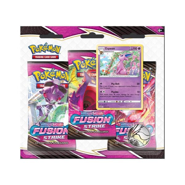 Fusion Strike 3 Pack Blister Espeon