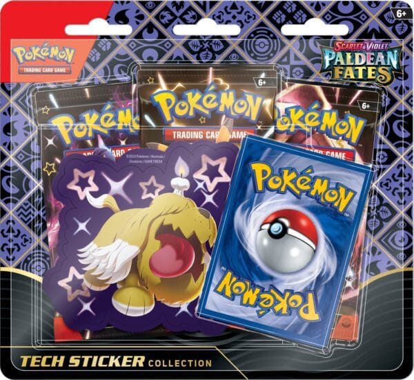 Paldean Fates Tech Sticker Collection Shiny Greavard