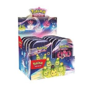 Pokémon Paldean Fates Mini Tin Display
