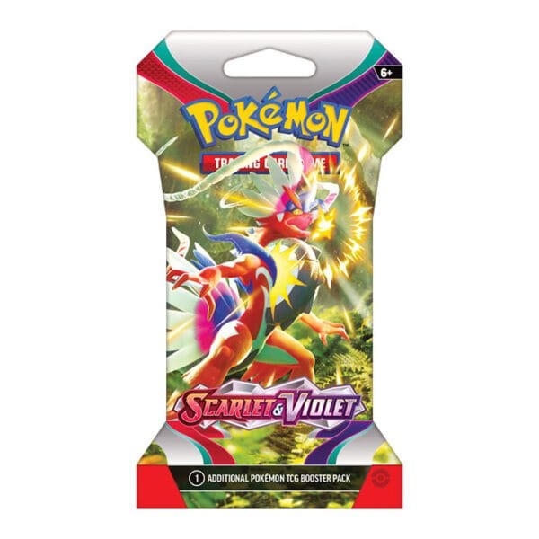 Scarlet & Violet Sleeved Booster Pack
