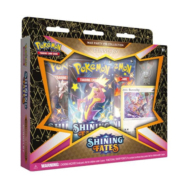 Shining Fates Pin Collection Box Bunnelby