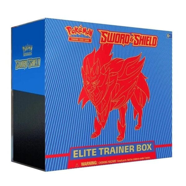 Sword & Shield Base Set Elite Trainer Box Zamazenta