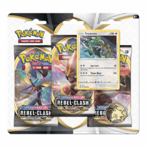 Pokémon Rebel Clash 3 Pack Blister Rayquaza