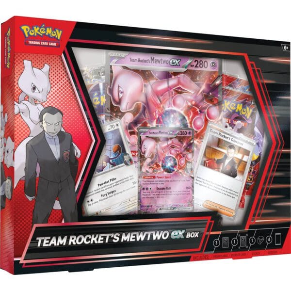 Team Rocket’s Mewtwo EX Box