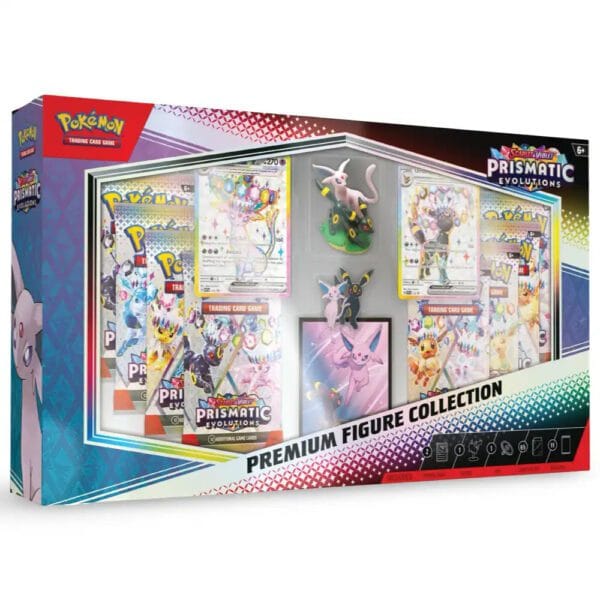 Prismatic Evolutions Premium Figure Collection Box