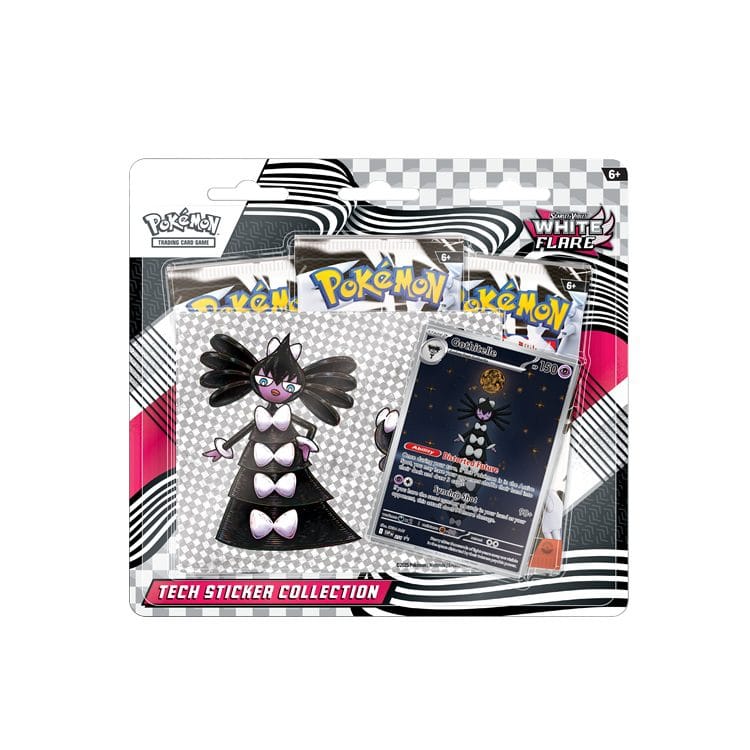 White-Flare-Gothitelle-Tech-Sticker-Collection