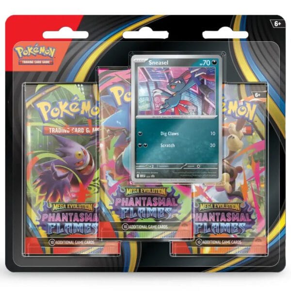 Phantasmal Flames 3 Pack Blister Sneasel