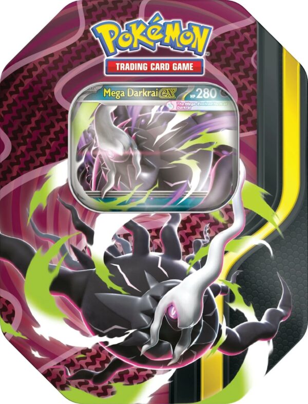 Mega Forces Tin Mega Darkrai EX