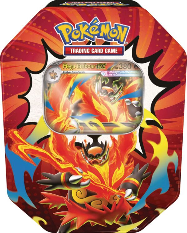 Ascended Heroes Tin Mega Emboar EX