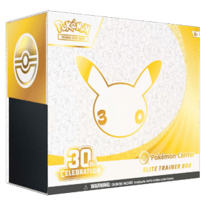 30th Celebration Pokemon Center Elite Trainer Box voorkant