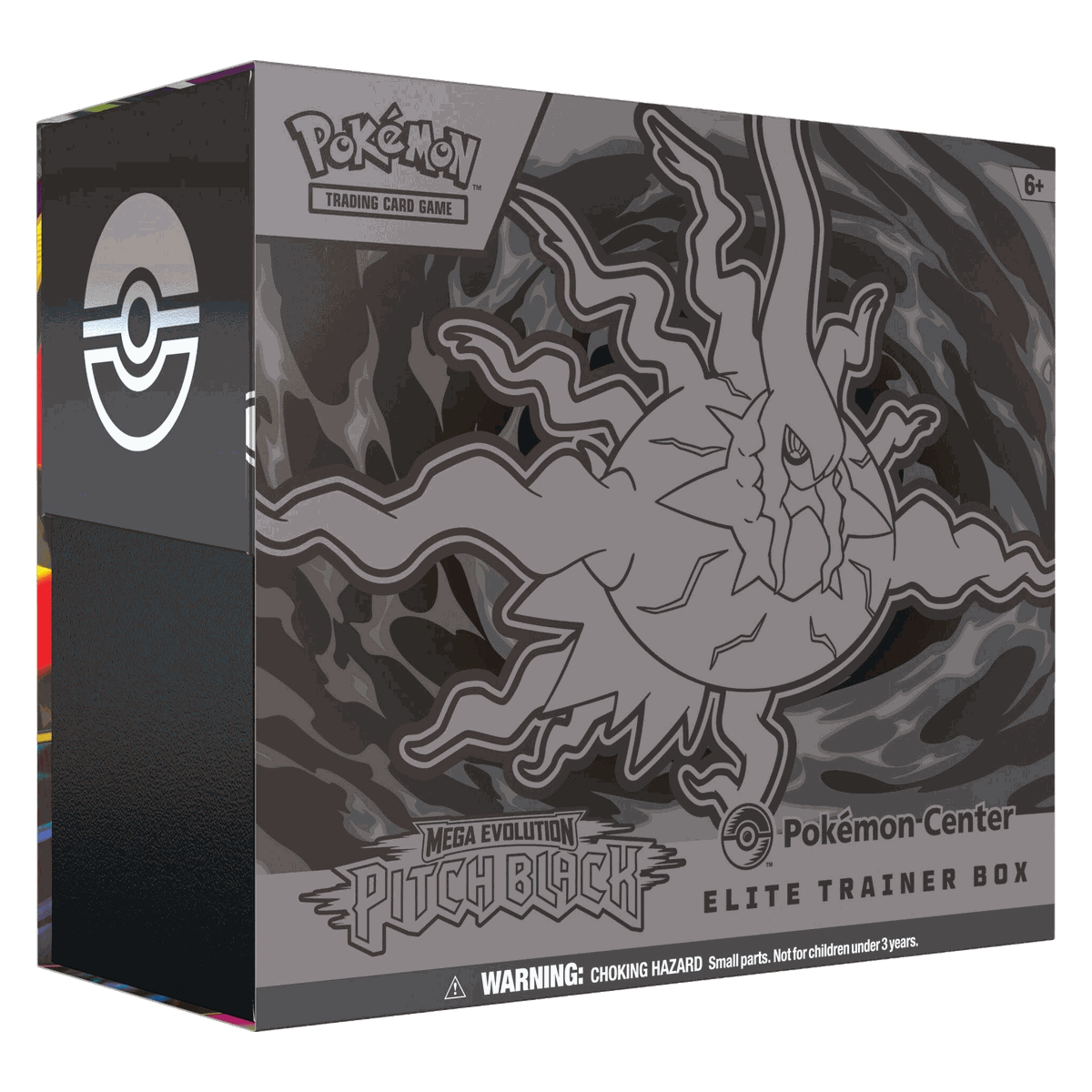 Pitch Black Pokemon Center Elite Trainer Box voorkant